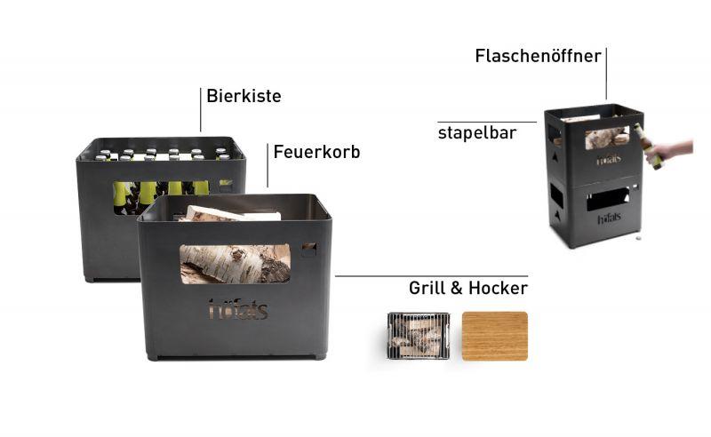 Höfats BEER BOX Feuerkorb